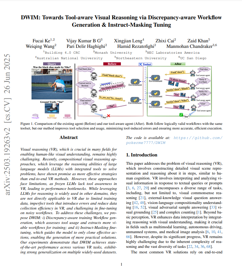 Our work DWIM published in ICCV. artwork